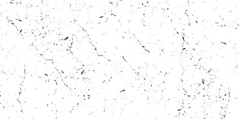 Scratches grunge urban background vector texture.  Black and white texture with cracks, chips, and dots isolated.