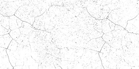 Scratches grunge urban background vector texture.  Black and white texture with cracks, chips, and dots isolated.