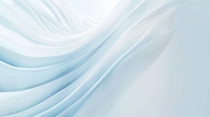 Obraz premium Simple white background in light blue hues, featuring a gentle gradient from top to bottom, perfect for sleek designs.
