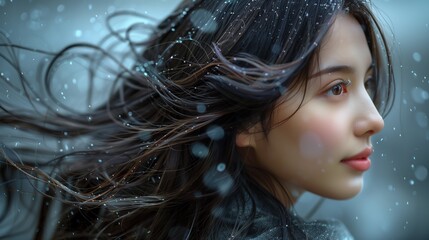 白髪ぼかしアッシュで叶える大人の透明感カラー|沖縄県那覇市「VIM hair 小禄金城店」