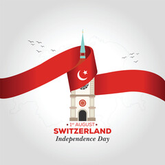 Switzerland Independence Day on 1st August