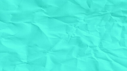 Obraz premium Isolated on garden green color wrinkled or crumpled paper texture background vector. Overlay crumpled paper texture.