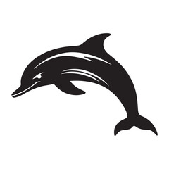 Dolphin silhouette 
