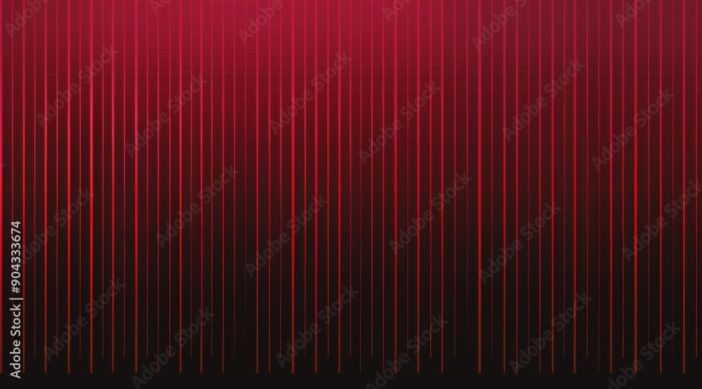 Poster a beautiful gradient of red and black vertical lines creates a striking background design