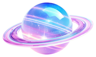 PNG Planet sphere space blue.