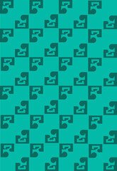 Abstract pattern. Postcard with pattern. Figured pattern