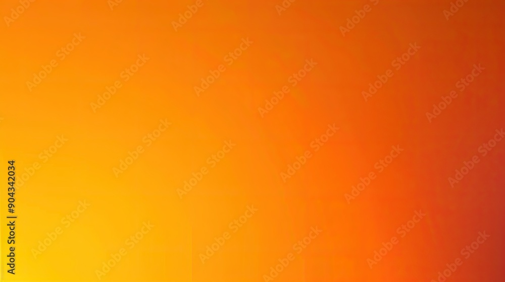 Fototapete uncluttered orange background with a gentle gradient, providing a sleek and modern look for any desi