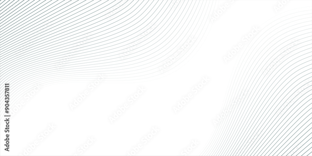 Canvas Prints vector illustration of gray line pattern with abstract background. eps10. beautiful and modern curve