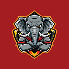 Obraz premium A mascot elephant
