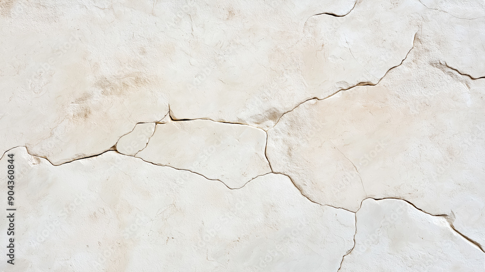 Aufkleber closeup of a textured limestone background with subtle beige tones and fossil imprints