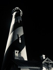 St. Augustine lighthouse at night