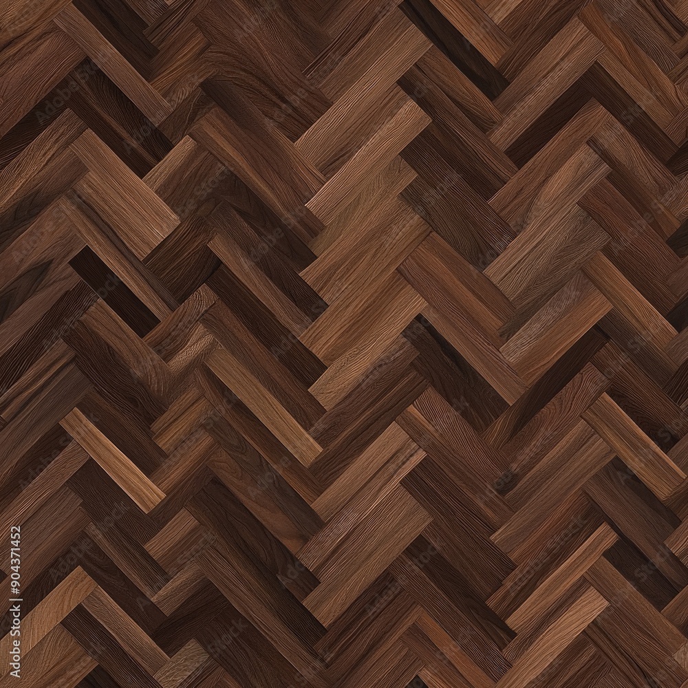Poster intricate wood design features a repeatable herringbone pattern for creative use
