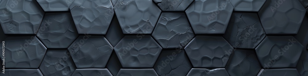 Poster The Abstract Hexagon Geometric Surface Loop 1A is a minimalist hexagonal grid pattern that is based on a random waving motion in pure wall architectural white.
