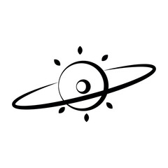 Supernova vector icon