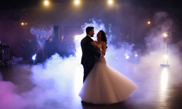 people dancing in the night club