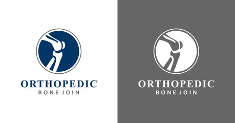 Orthopedic Health Bone Joint Logo Design