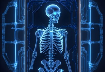 x ray of a human spine