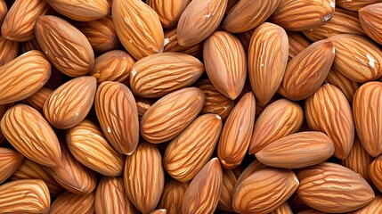 Fototapeta premium background of almonds