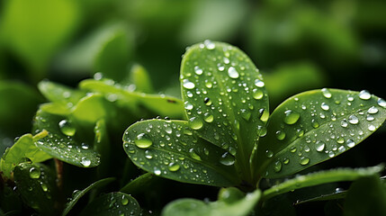This close-up captures the serene beauty of green grass, with each blade standing tall. The green grass fills the frame, creating a calming and refreshing view of nature's simplicity and vibrancy.