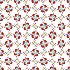 seamless pattern with hearts