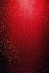 Red glitter texture abstract background. generative AI