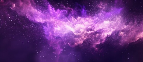 Fototapeta premium Purple dust particle flying background, Light shine effect. 500 Mega Pixel lens, --chaos 1 --ar 16:7 --stylize 250 --v 5.1 Job ID: 590dfece-41a5-4828-90f2-e09028f691e7