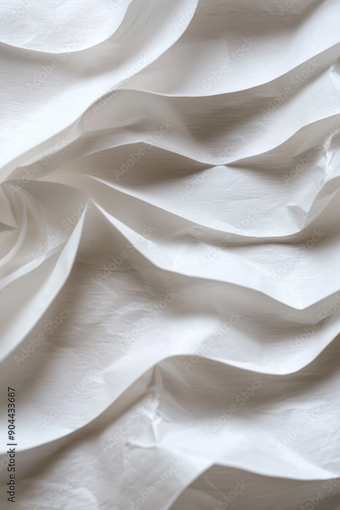 Aufkleber close-up view of a single white flower placed on a table