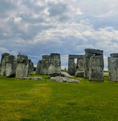 Summer Stonehenge Close Shot