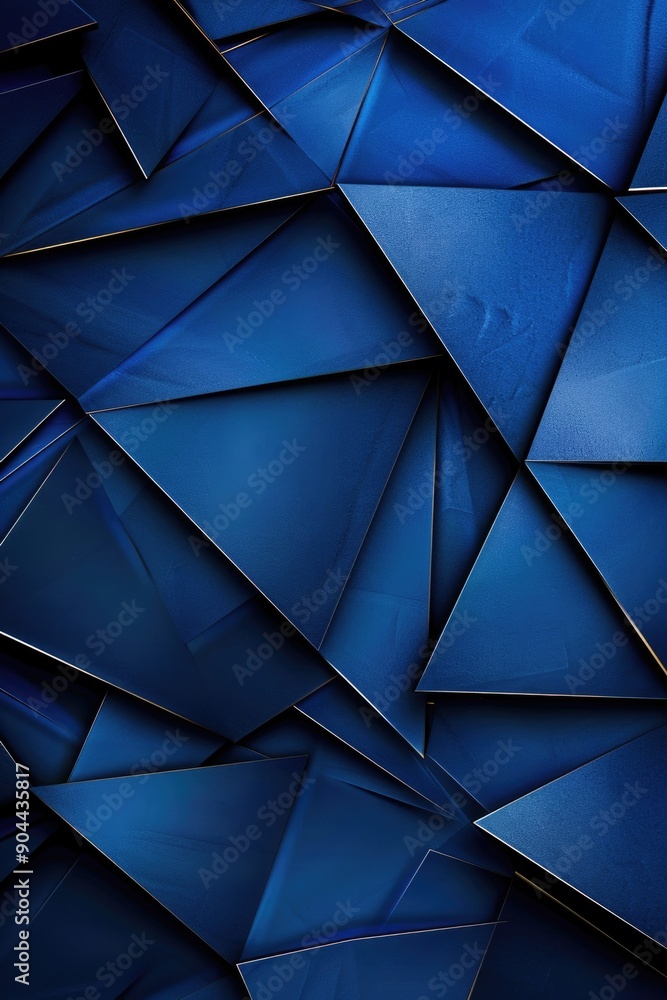 Aufkleber A close-up shot of a bright blue abstract background with subtle texture and pattern