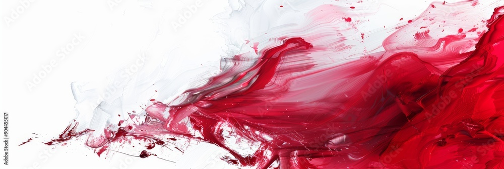 Poster a dynamic red abstract swirl artwork perfectly designed for various creative projects