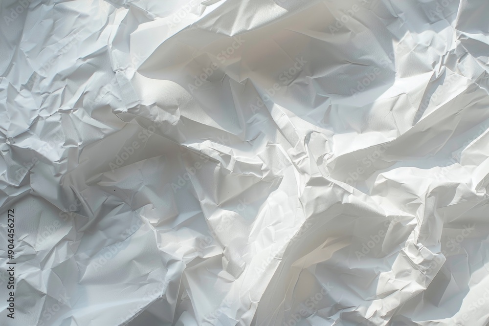 Poster a close-up shot of a blank white sheet of paper, suitable for use in educational or office settings