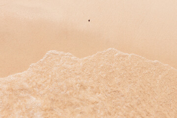 a place for text on a seascape with a wave