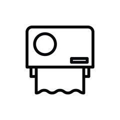 Tissue dispenser icon design