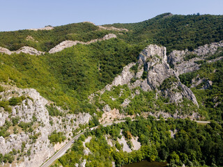 Iskar River Gorge near Lyutibrod, Balkan Mountains, Bulgaria