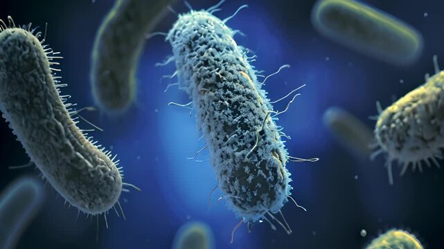 Microscopic bacteria coli infection intestinal micro germ microbe bacterium mold health organism medical treatment microorganism disease bacillus pathogen illness microbiology research biotechnology