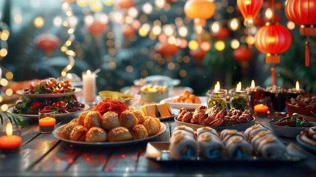 Food festive restaurant party unity concept.