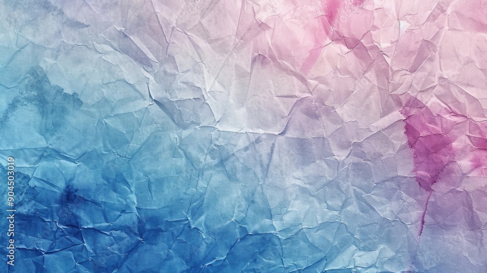 Poster a close-up shot of a bright blue and pink background, perfect for use in designs where a bold color 