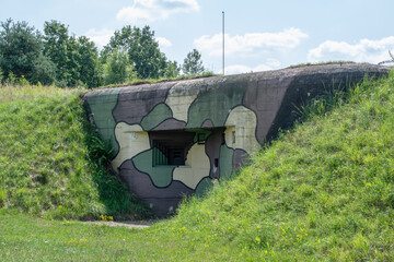 a bunker from World War II in Dobieszowice