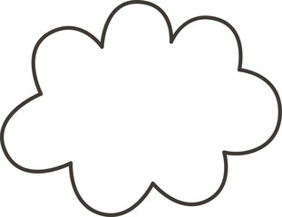 Sky Cloud Doodle