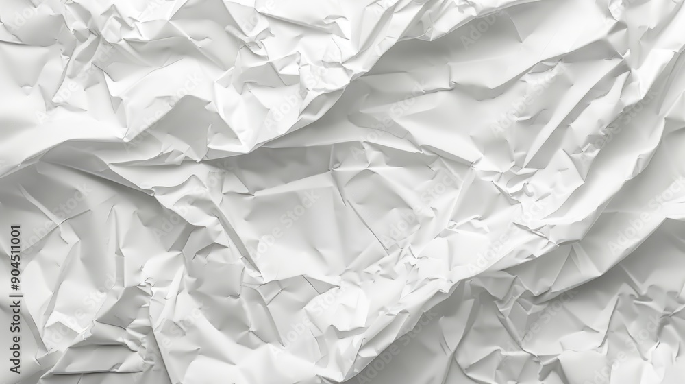 Poster a close-up shot of a single sheet of white paper, ideal for representing simplicity and clarity in d