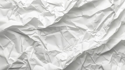 Obraz premium A close-up shot of a single sheet of white paper, ideal for representing simplicity and clarity in designs