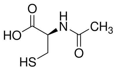 Acetylcystein NAC Chemie Strukturformel