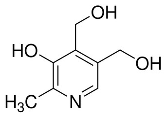 Vitamin B6 Pyridoxin Chemie Strukturformel