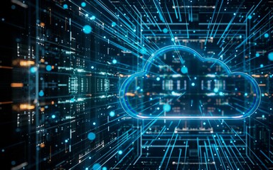 Cloud Computing Network Server Artificial Intelligence Data Modernization Transformation...