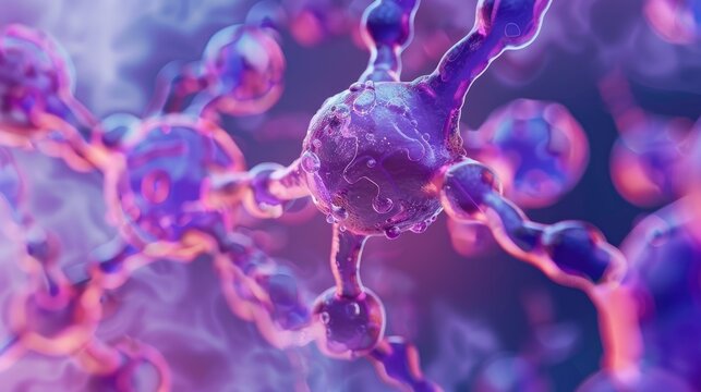 viruses and bacteria in the human body in a multi-colored form and different structure and shape. The concept of combating immunodeficiency, candida, ureaplasma, mycoplasma, chlamydia
