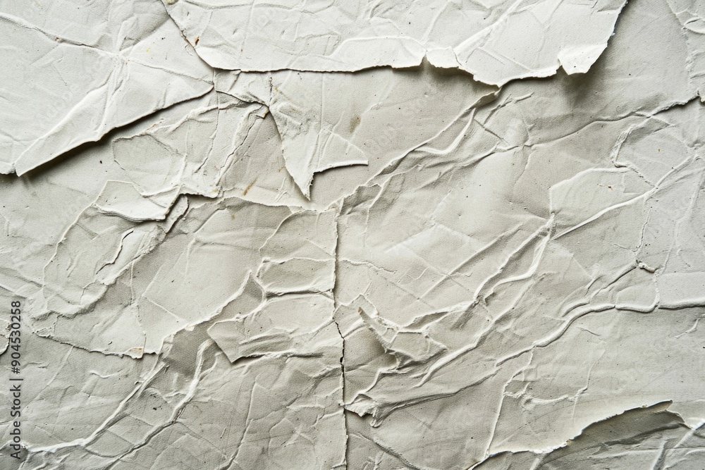 Poster close-up of a piece of paper on a wall with handwritten note, ideal for use in educational or office