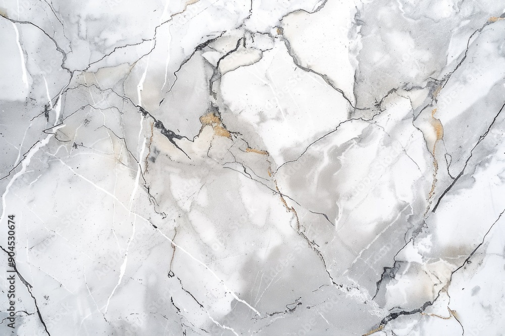 Poster A close-up shot of a marble surface with intricate patterns and textures