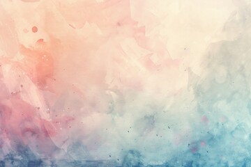 Fototapeta premium A person surfing on the ocean waves in a watercolor style