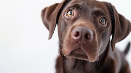 Labrador Retriever in Nature | HD High Detail Scenic Stock Photo
