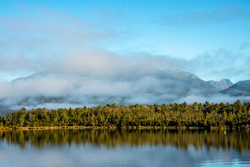 Eglinton River in Southland Region - New Zealand